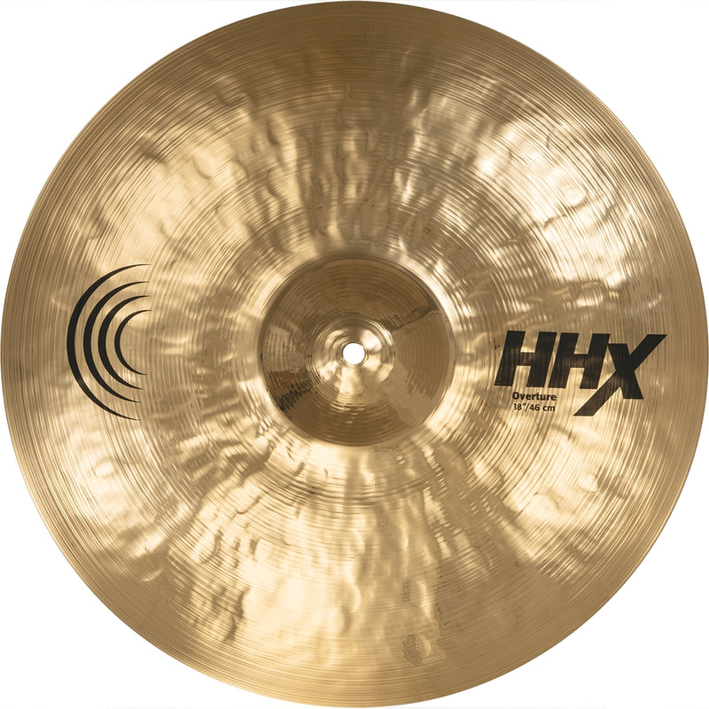 Sabian 11855XOVB HHX Overture Brilliant Hand Cymbals - 18"