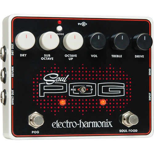 Pédale de distorsion/Pitch Shift Electro-Harmonix SOUL POG