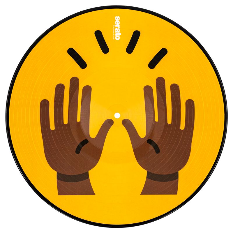 Serato Control Vinyl Emoji Series - Hands (Pair)