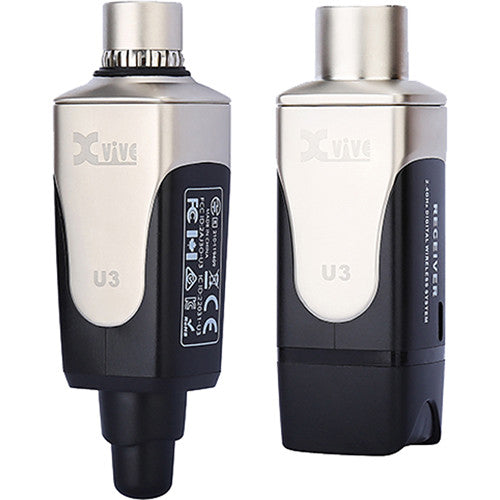 Xvive U3 2.4 GHz Digital Wireless Microphone System