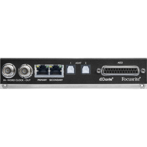 Carte A-D Focusrite Pro ISA ADN8 8 canaux pour ISA 428/828 MkII