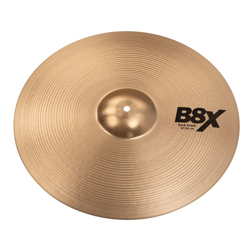 Sabian 41809X B8X Rock Crash Cymbal - 18"
