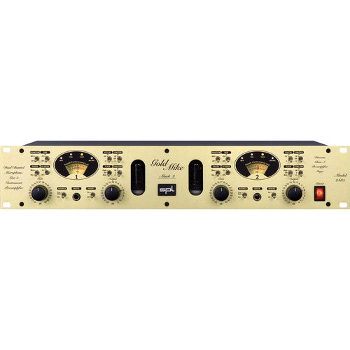 Préamplificateur double canal SPL GOLDMIKE MK2 