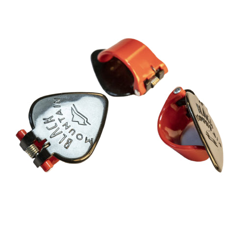 Black Mountain Heavy Gauge / Extra-Tight Spring / Right-Handed Guitar Pick - Red