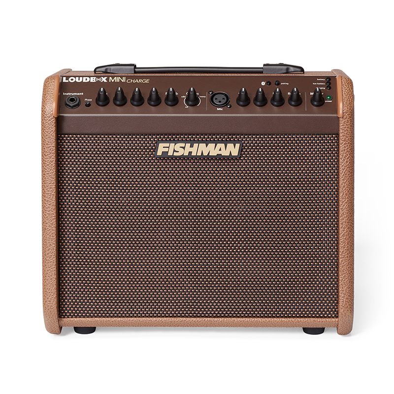 Fishman LOUDBOX MINI CHARGE Rechargeable Acoustic Guitar Combo Amplifier w/ Bluetooth
