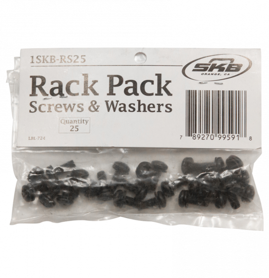 SKB 1SKB-RS25 Rack Screws & Washers (25/pk)