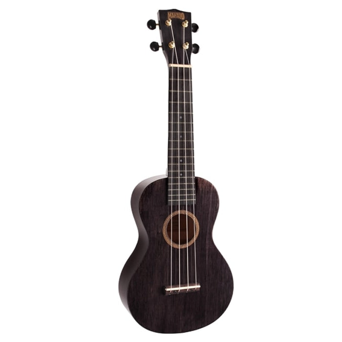 Mahalo MH2-TBK Hano Series Concert Ukulele (Trans Black)
