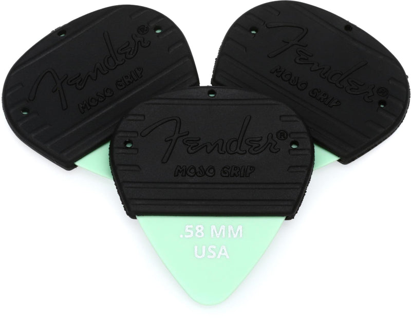 Fender MOJO GRIP Delrin Guitar Picks .58mm 3pk