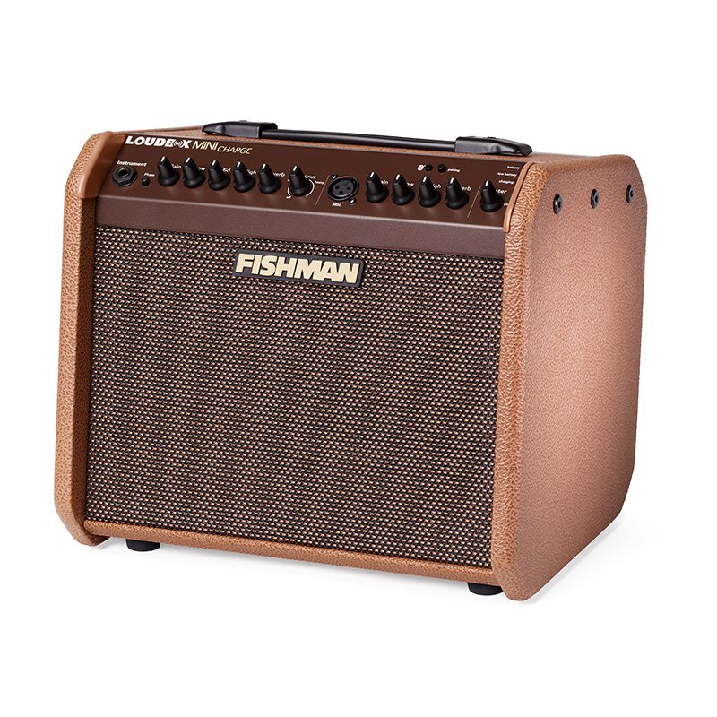 Fishman LOUDBOX MINI CHARGE Rechargeable Acoustic Guitar Combo Amplifier w/ Bluetooth