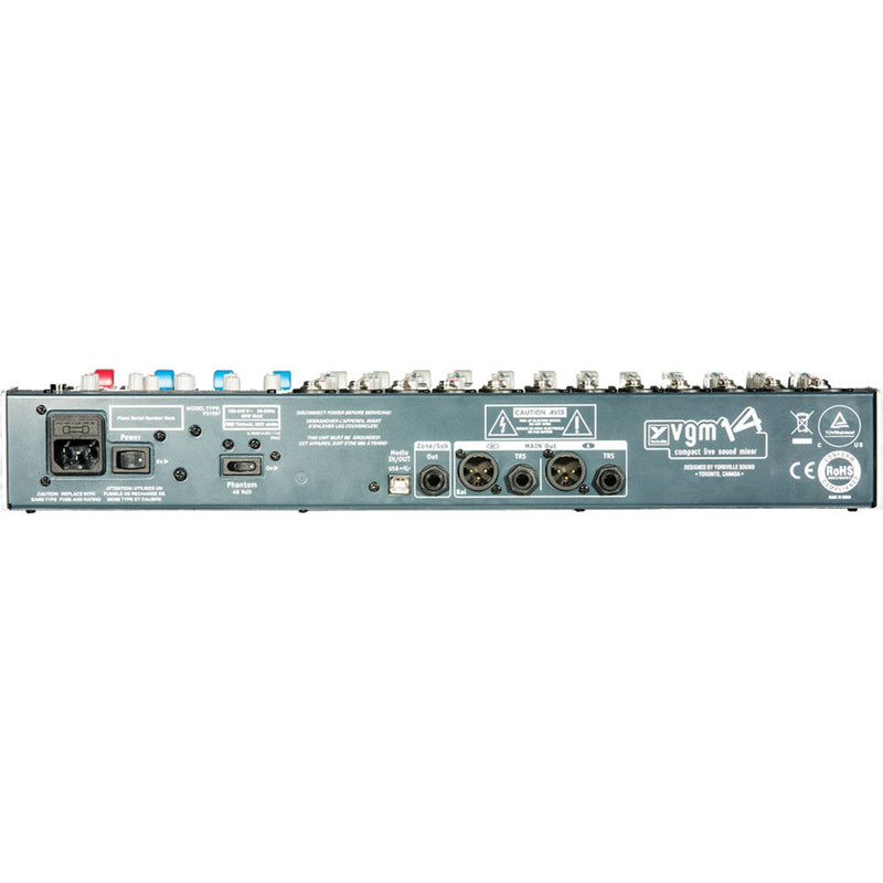 Yorkville VGM14 Console de mixage compacte 14 canaux
