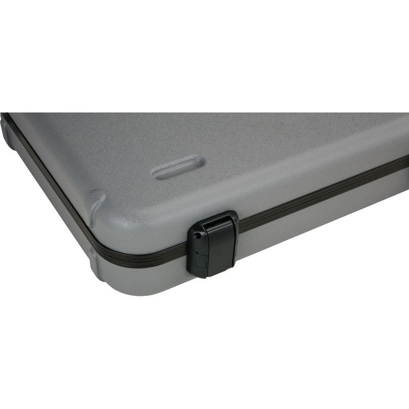 Fender Deluxe Molded Strat/Tele Case - Argent/Bleu