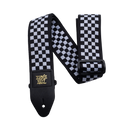 Ernie Ball 4149EB Black & White Checkered Premium Strap