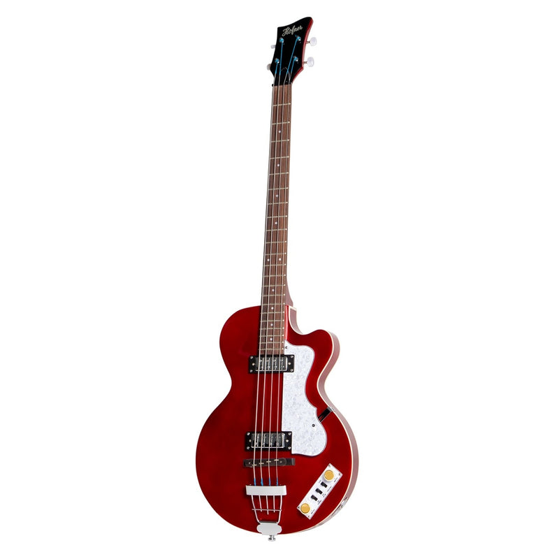 Hofner HOF-HI-CB-PE-RD Ignition Pro Club Electric Bass (Metallic Red)