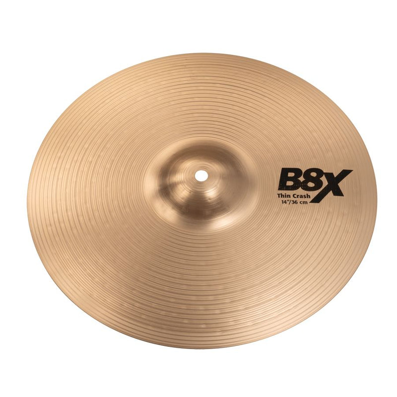 Sabian 41406X B8X Thin Crash Cymbal - 14"