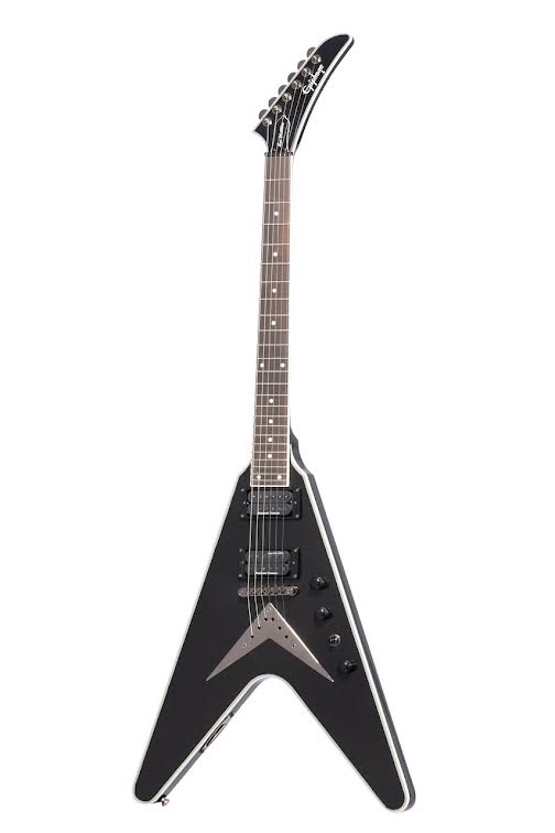 Epiphone DAVE MUSTAINE FLYING V Electric Guitar (Black Custom)