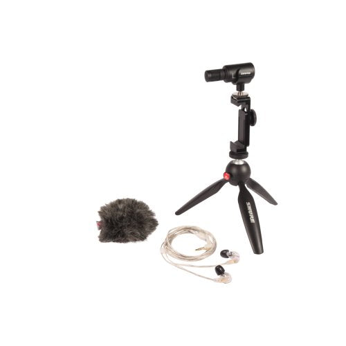 SHURE MV88 + SE215 PORTABLE VIDEOGRAPHY KIT - Red One Music