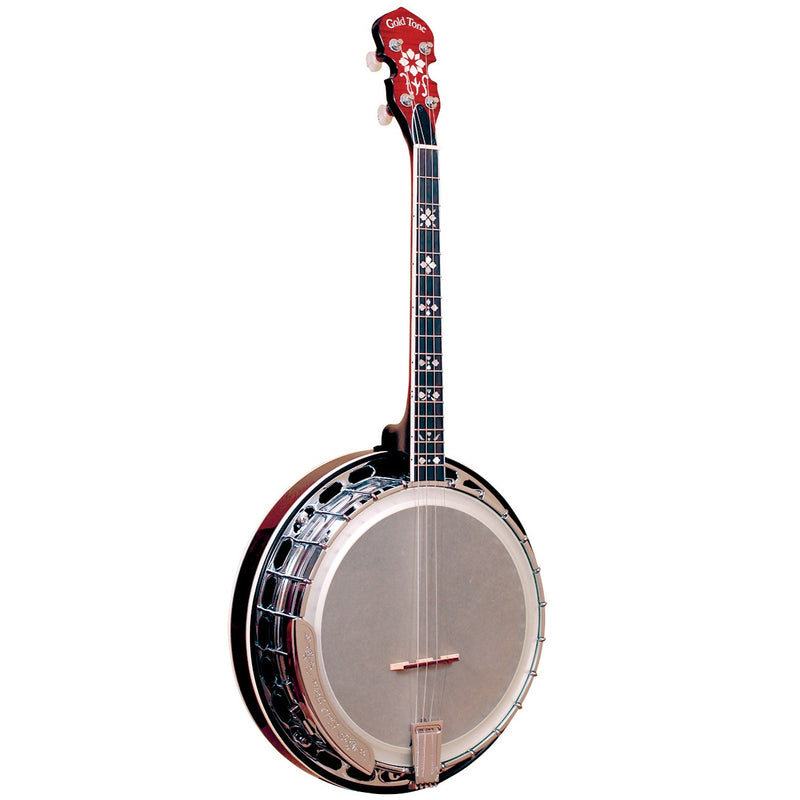 Gold Tone IT-250F Mastertone Irish Tenor 4 String Resonator Banjo w/Flange