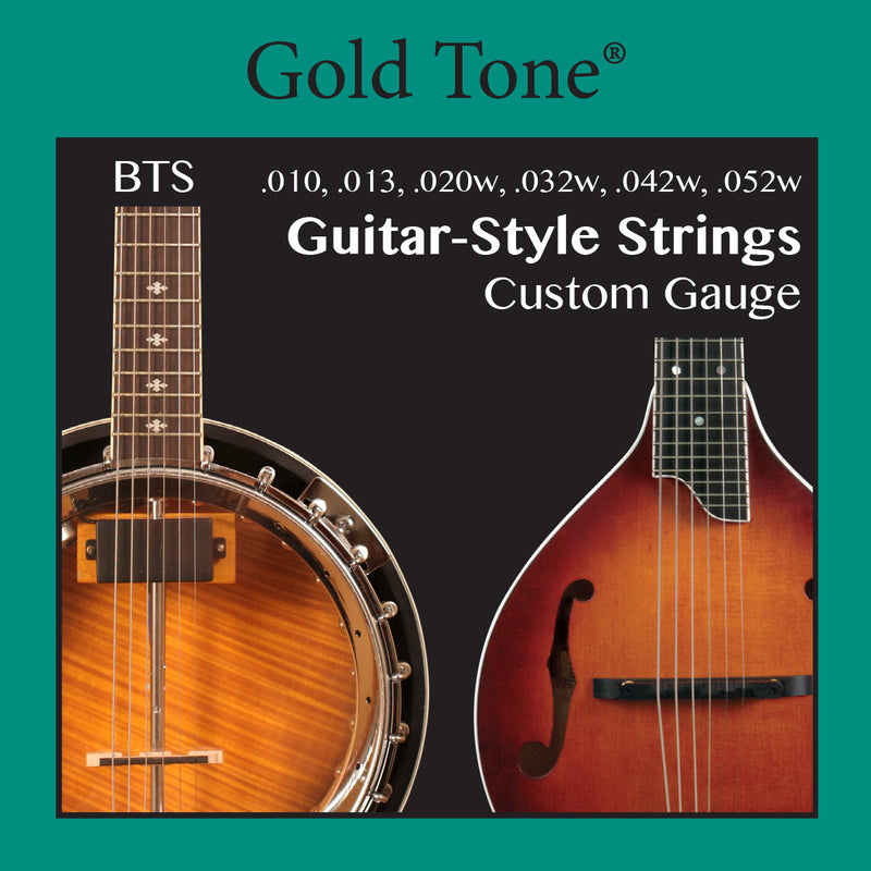 Gold Tone GT-BTS Banjitar/Mando-Guitar Custom Strings