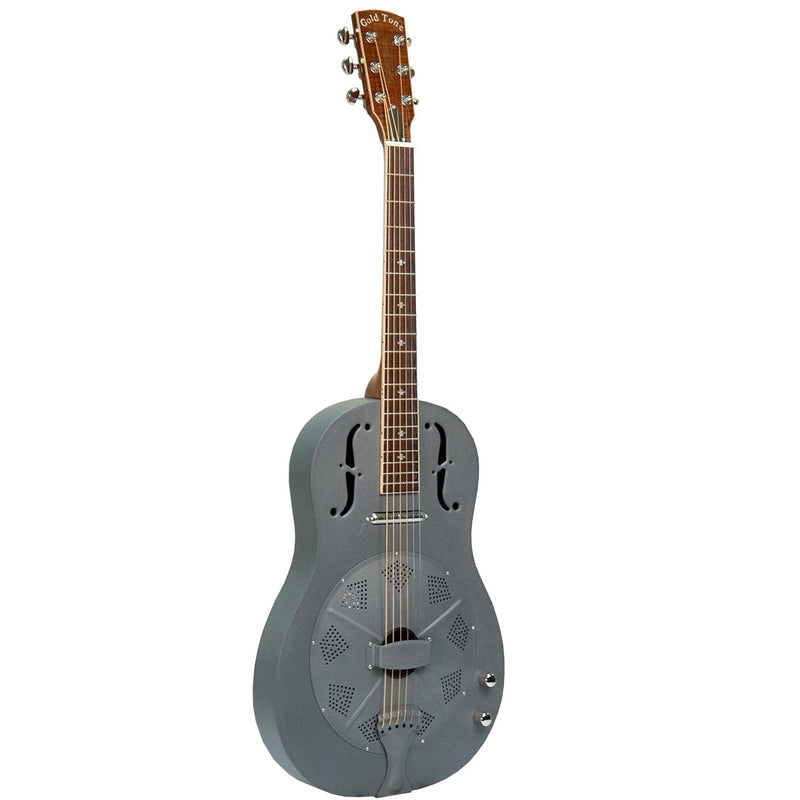 Gold Tone GRE Paul Beard Guitare à résonateur à corps en métal avec micro 