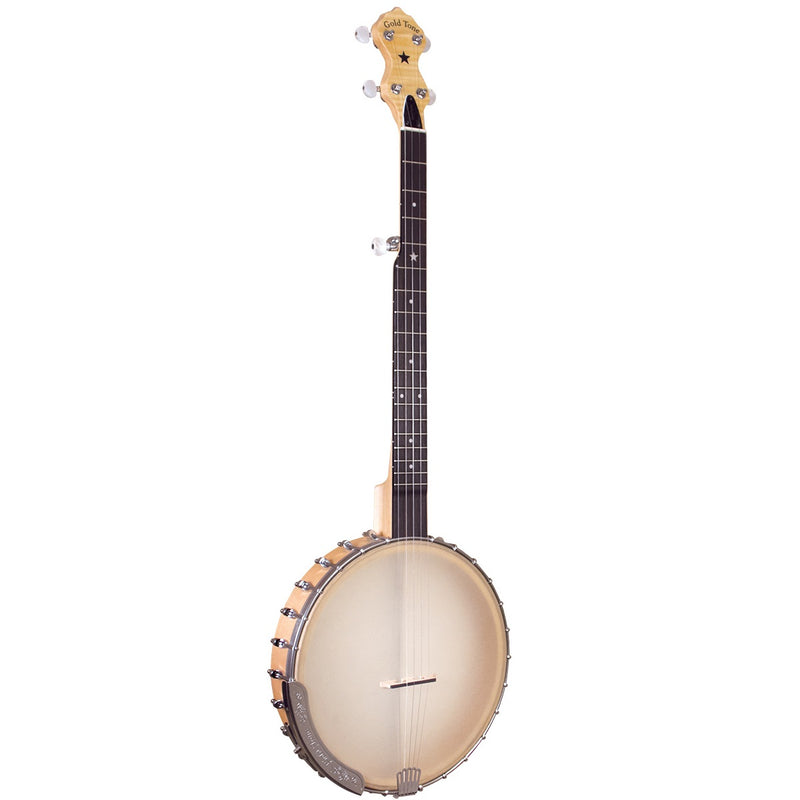 Gold Tone CC-CARLIN12 Cripple Creek Bob Carlin Openback 5 String Banjo w/Gig Bag