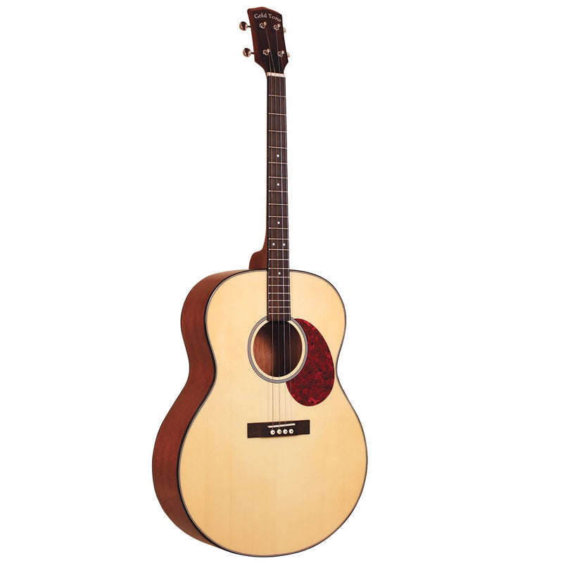 Gold Tone TG-10 Table en épicéa laminé pour guitare ténor avec sac de transport - Naturel 
