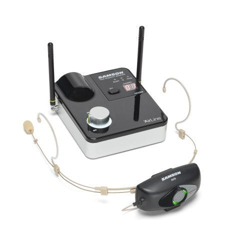 Samson SW9A9SDE10-K Airline 99M AH9 Headset Wireless System - Red One Music