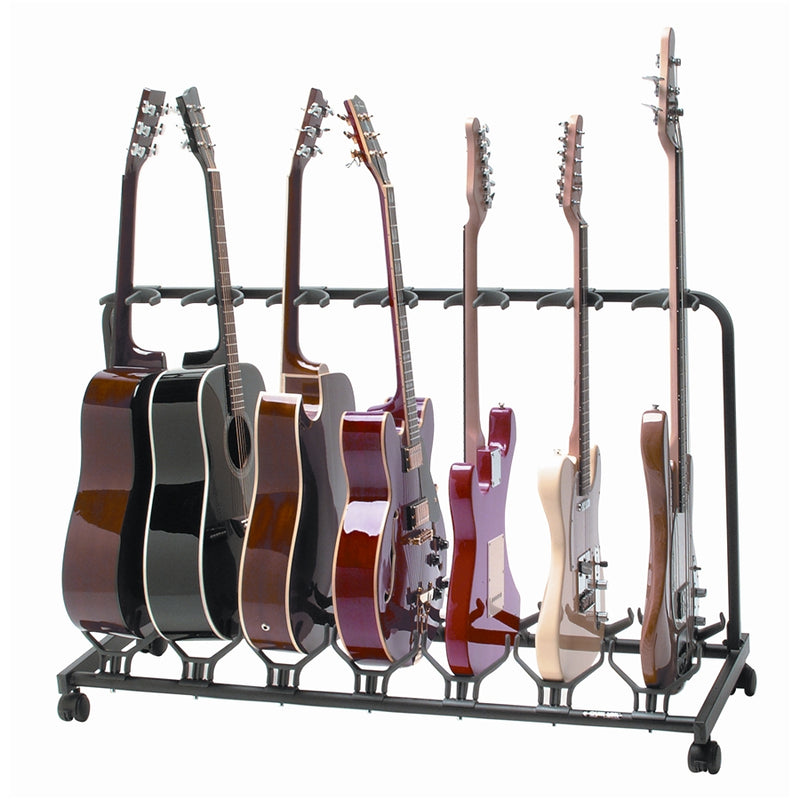 Quiklok GS471 Support de guitare multiple à 7 berceaux