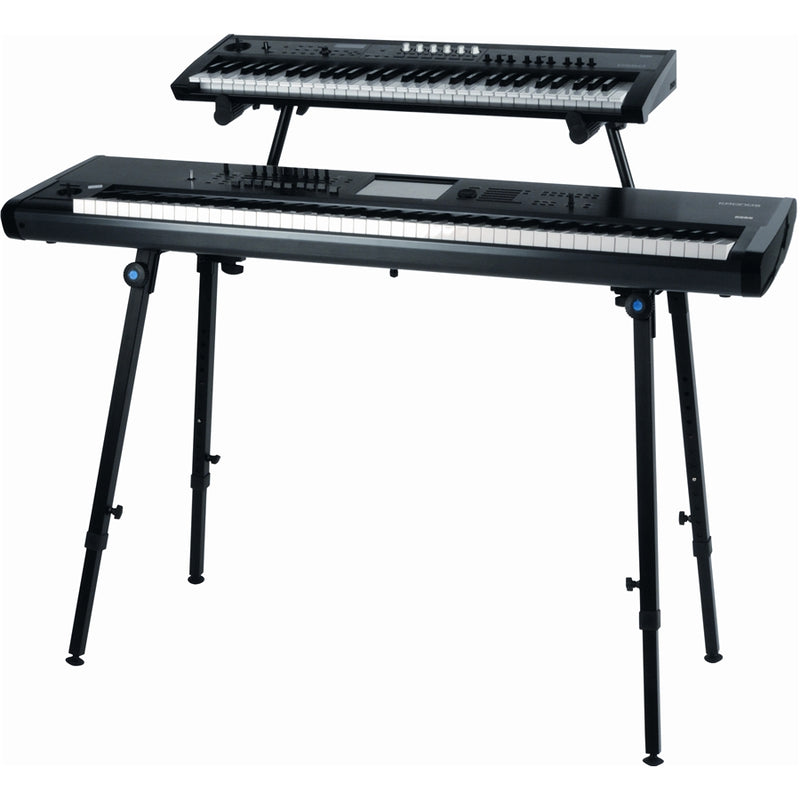 Quiklok WS421 Height-Adjustable, Foldable Keyboard/Mixer Stand