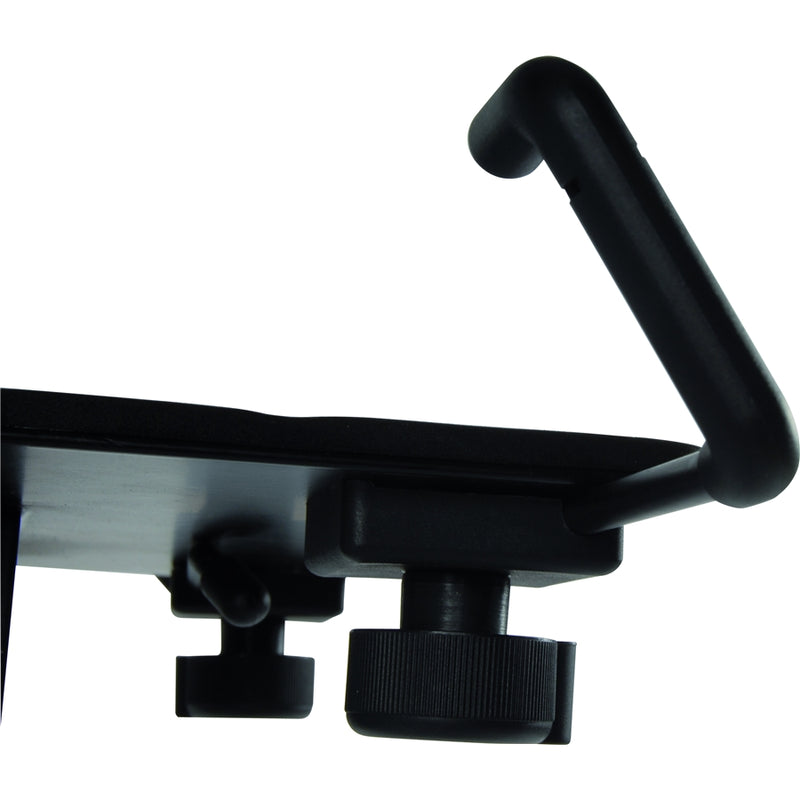 Quiklok LPH004 Tripod Laptop Stand w/ Pull-Out Mouse Tray and Side Anchors