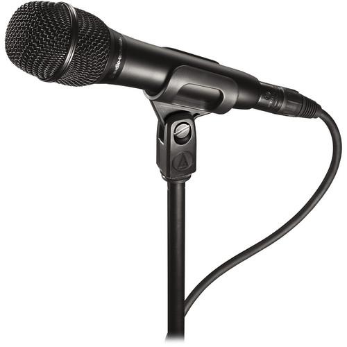Audio-Technica AT2010 Cardioid Condenser Handheld Microphone - Red One Music