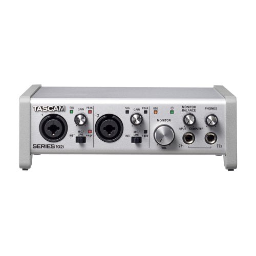 Tascam SERIES 102I 10X2 USB Audio/MIDI Interface - Red One Music
