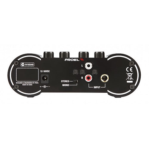 Proel Hpamp104 4-Ch Headphone Amplifier - Red One Music