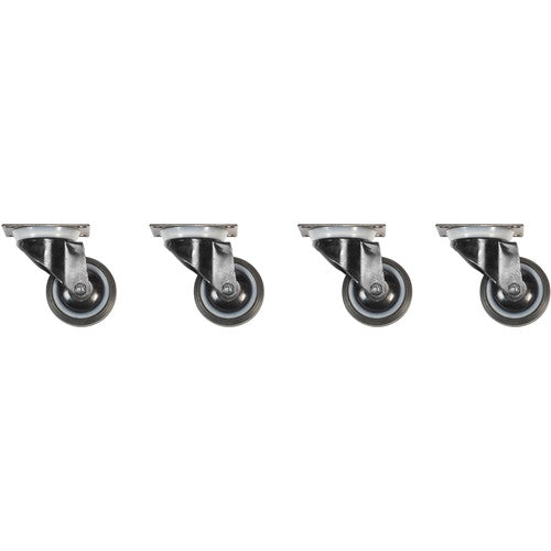 Mackie CK100 Caster Kit for DRM Series Active/Passive Subwoofer (Set of 4)