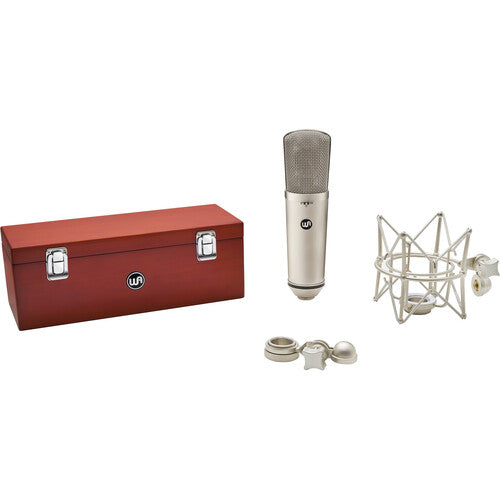 Warm Audio WA-87 R2 Microphone à condensateur multi-motifs (nickel)