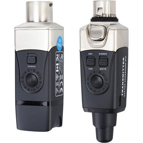 Xvive U3C Set Wireless Plug-On System for Condenser Microphones (2.4 GHz)