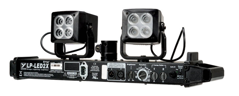 Barre lumineuse LED Yorkville LP-LED2X à haut rendement à 2 modules