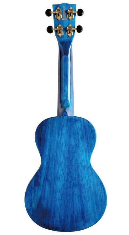 Mahalo MH2-TBU Hano Series Ukulélé de concert - Bleu trans