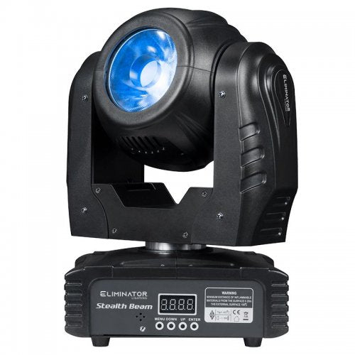 Eliminator Stealth Beam 60w Rgbw Moving Head - Red One Music