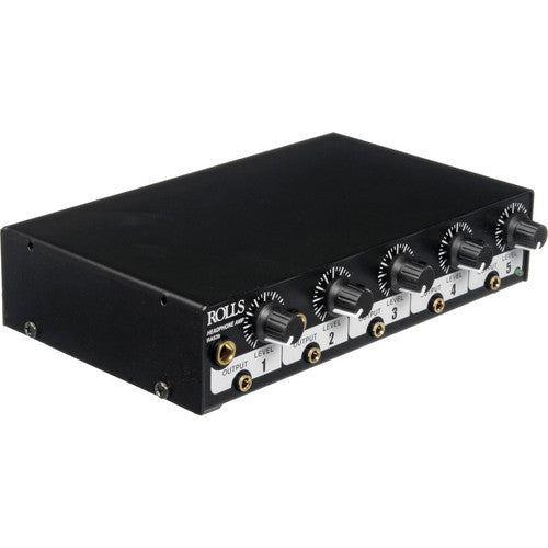 ROLLS RA53B à 5 canaux 1/2 Amplificateur de casque stéréo à rack de rack de rack