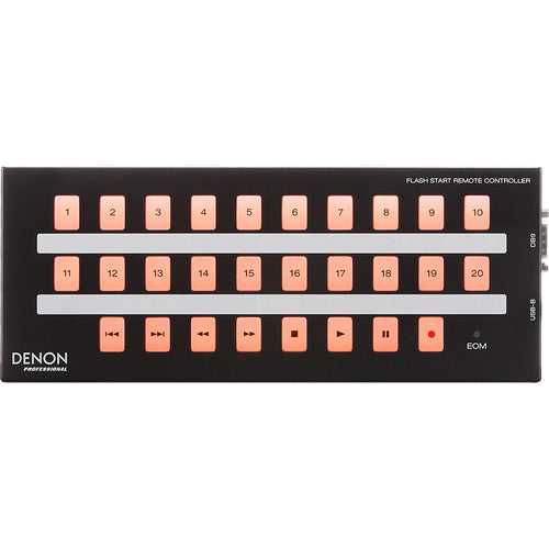 Denon Pro RS-232C Flash Start Remote Controller