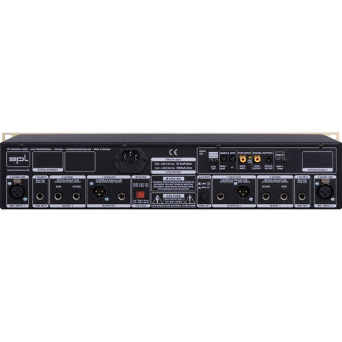 Préamplificateur SPL GOLDMIKE MK2 double canal avec convertisseur A vers D 
