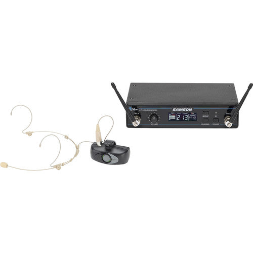 Samson SWSATXDE10-K Airline AHX Wireless UHF Headset System (K: 470 to 494 MHz) - Red One Music