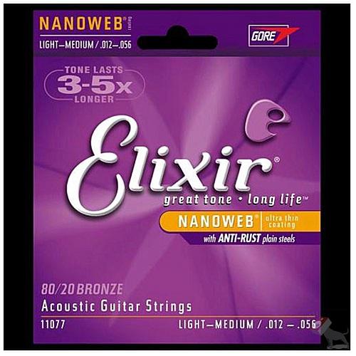 Elixir Aco Gtr-6 Str-Nw-Lite-Md 11077 Scale 0012-0053 - Red One Music