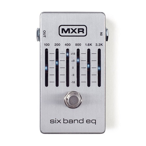 Dunlop M109S Six Band Eq Pedal - Red One Music