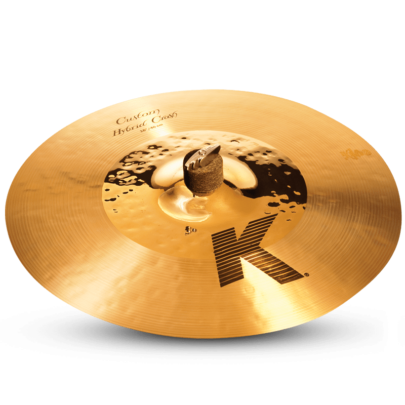Zildjian K1216 16 K Custom Hybrid Crash - Red One Music