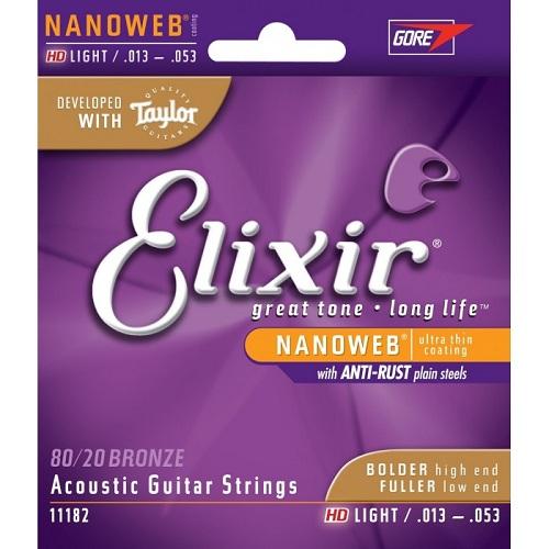 Elixir Hd Aco Gtr-6 Str - Lite 11182 Scale 0013-0053 - Red One Music