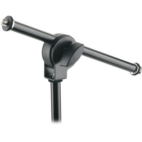 K&M 21431 Black Mini Boom Arm Black - Red One Music