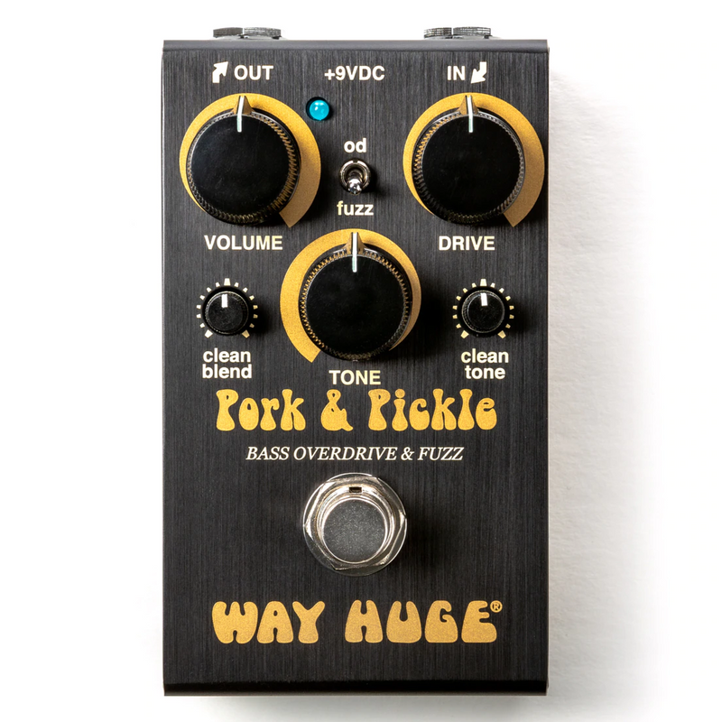 Way Huge WM91 Smalls Pork & Pickle Bass Overdrive & Fuzz Pedal