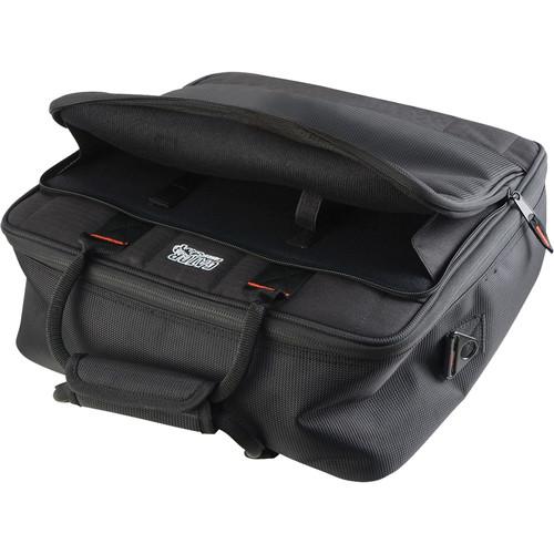 Gator Cases G-Mixerbag-1515 Padded Nylon Mixerequipment Bag - Red One Music