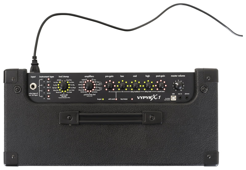 Peavey VYPYR X1 1x8-inch 20-watt Modeling Guitar/Bass/Acoustic Combo Amp